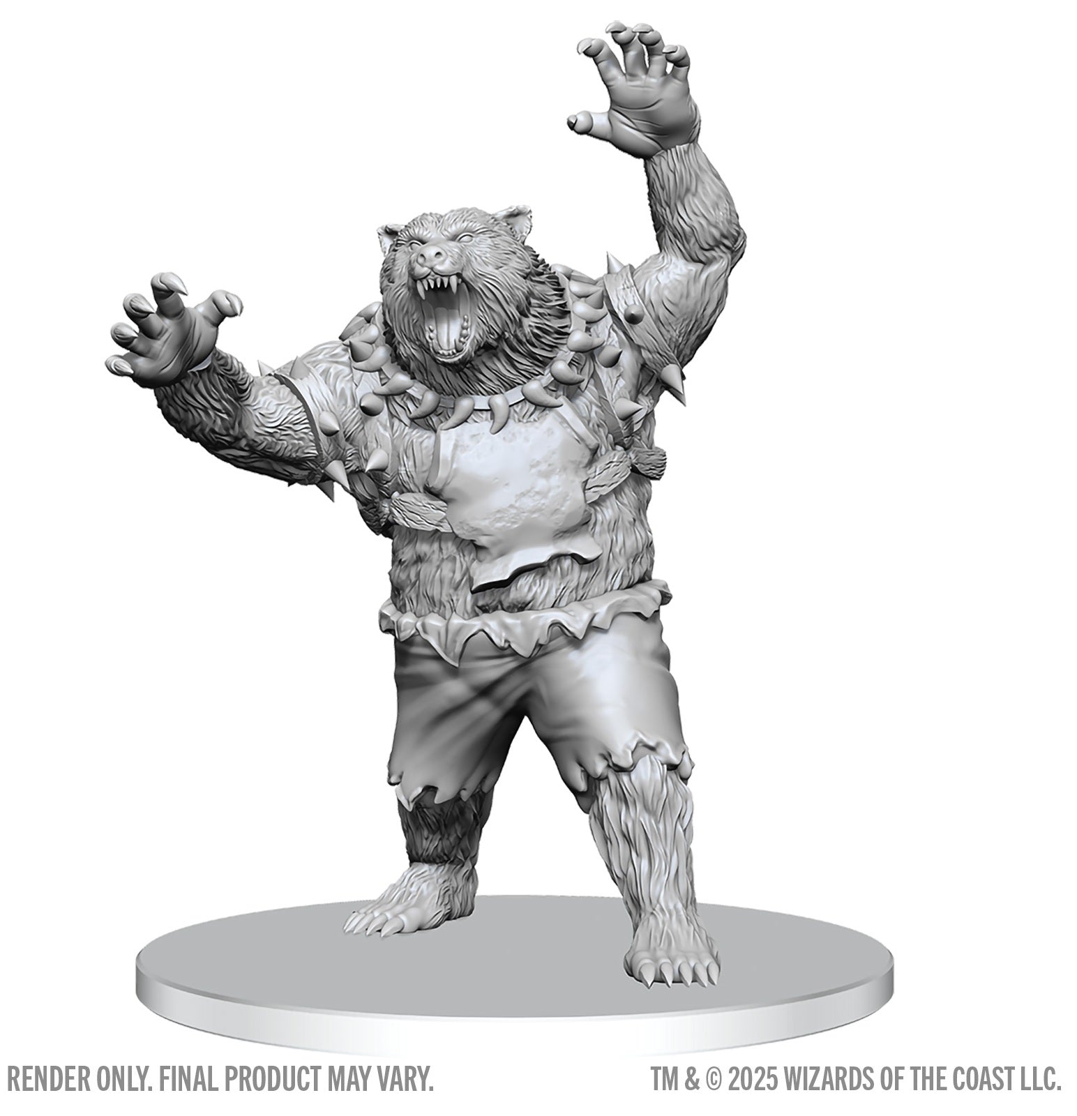 Dungeons & Dragons: Nolzur`s Marvelous Unpainted Miniatures - W28 Werebear