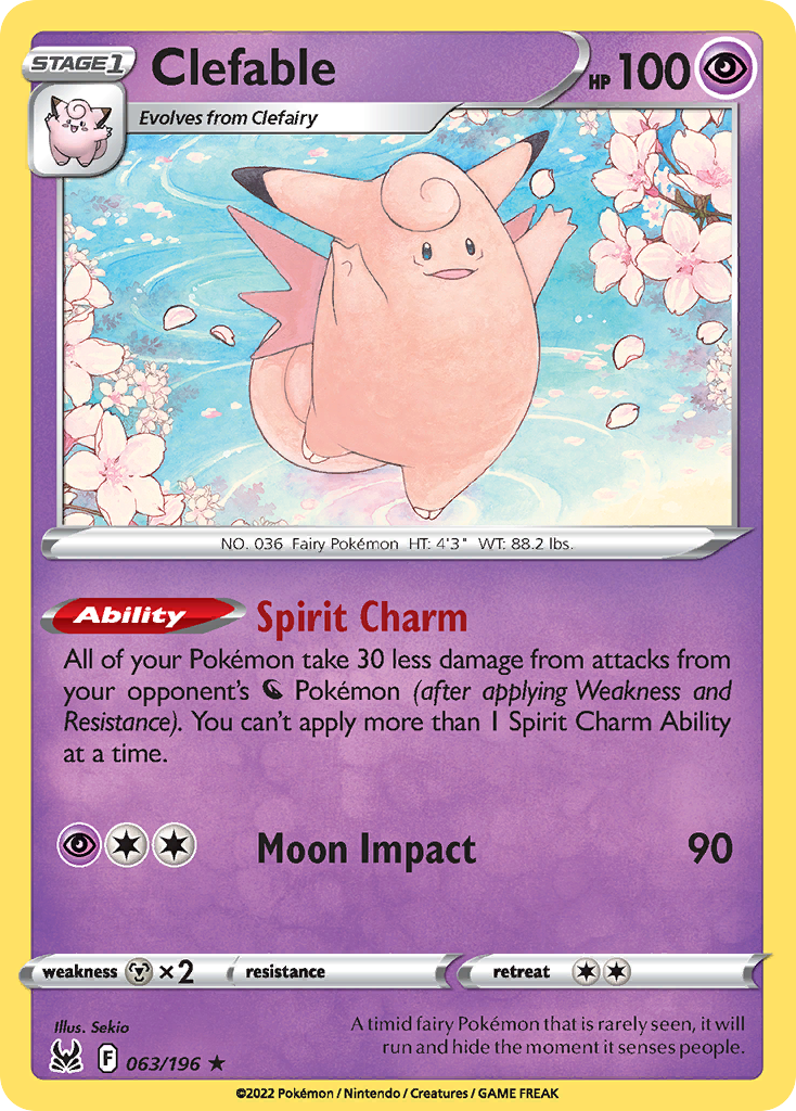 Clefable - 063/196