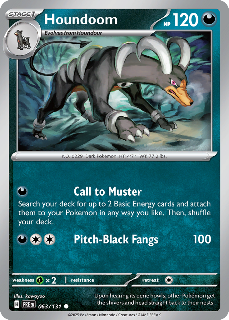 Houndoom (Poke Ball Pattern) - 063/131