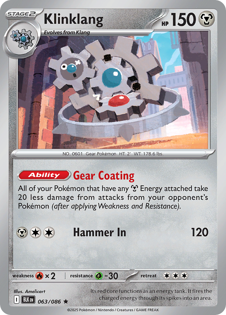 Klinklang (Poke Ball Pattern) - 063/086