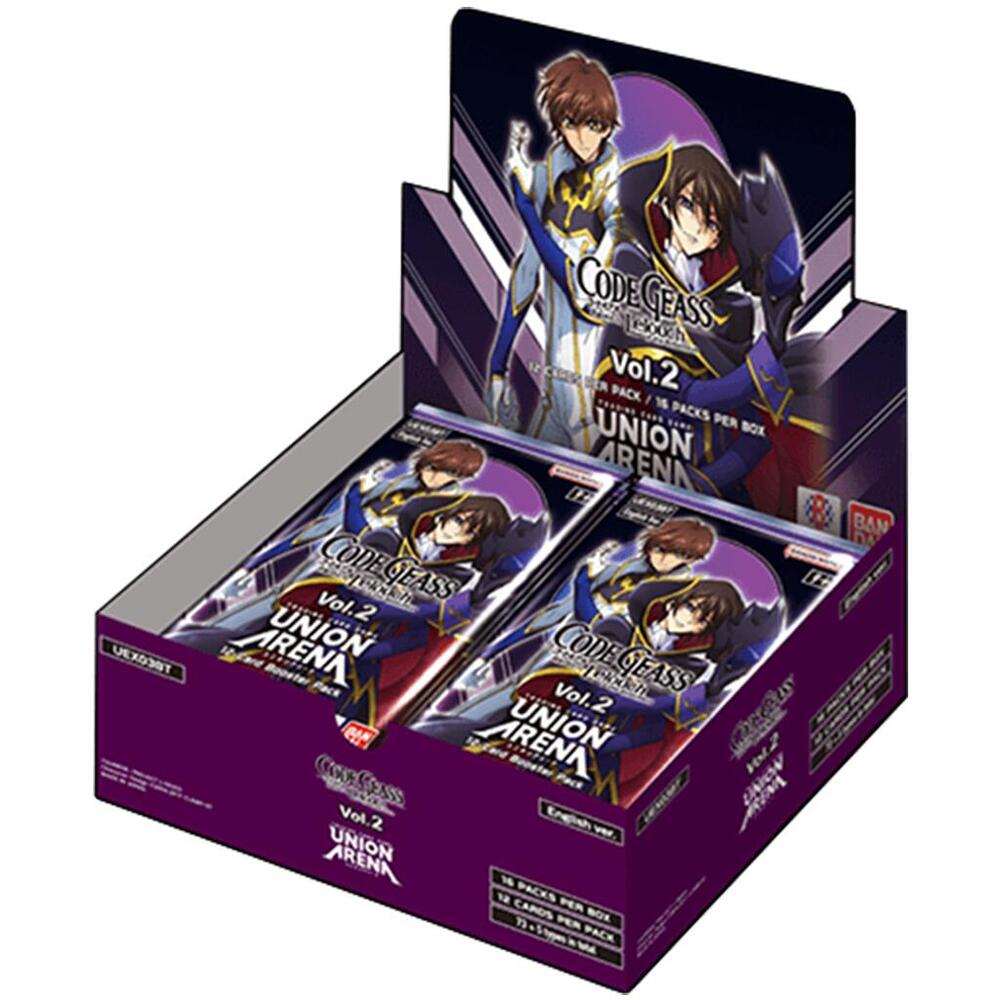 Union Arena CG Code Geass - Lelouch of the Rebellion Vol. 2 Booster Box