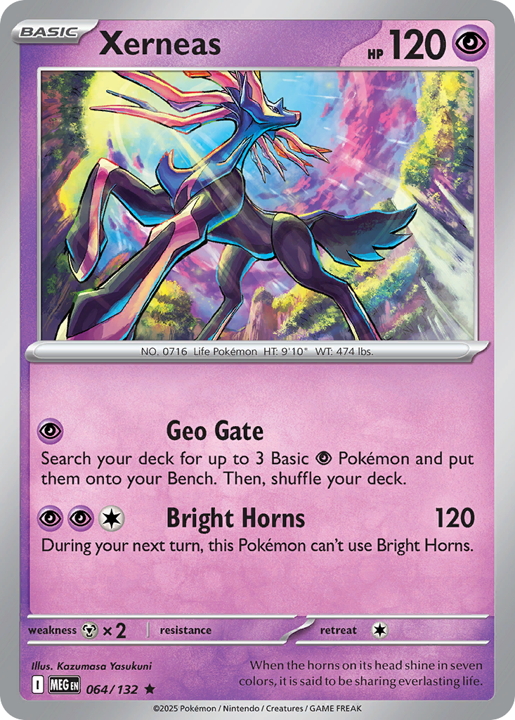 Xerneas - 064/132 - Reverse Holofoil