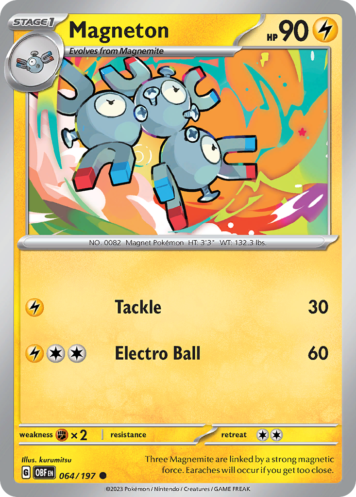 Magneton - 064/197 - Reverse Holofoil