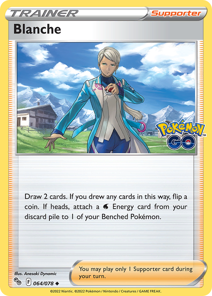 Blanche - 064/078 - Reverse Holofoil