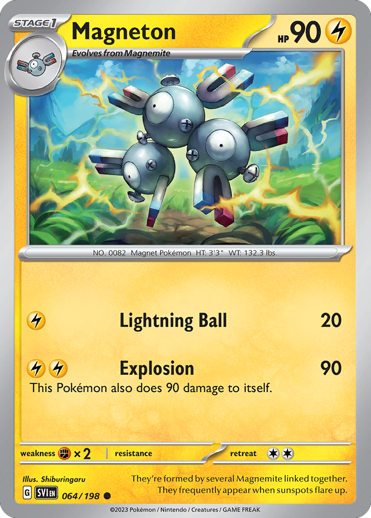 Magneton - 064/198 - Reverse Holofoil