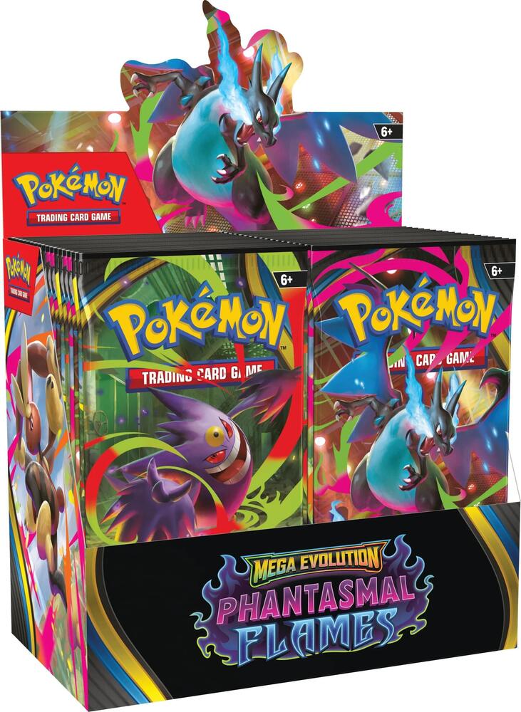 Pokemon TCG: Mega Evolutions 2 - Phantasmal Flames Booster Box
