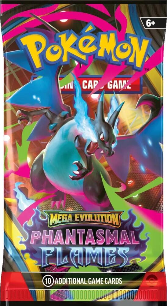 Pokemon TCG: Mega Evolutions 2 - Phantasmal Flames Booster Pack