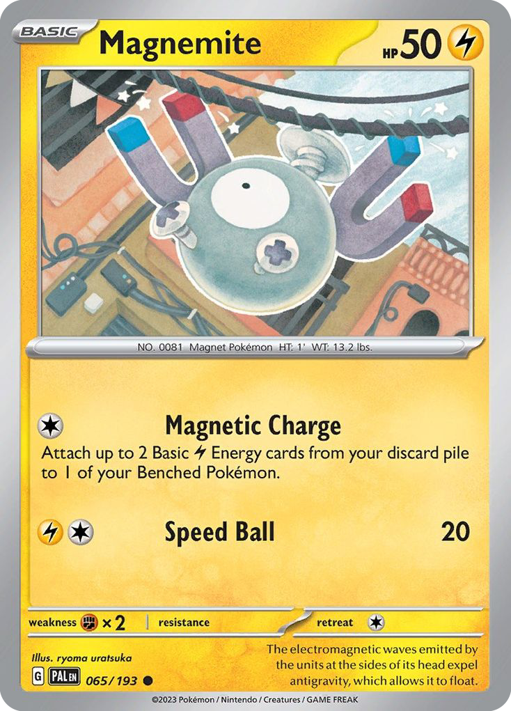 Magnemite - 065/193 - Reverse Holofoil