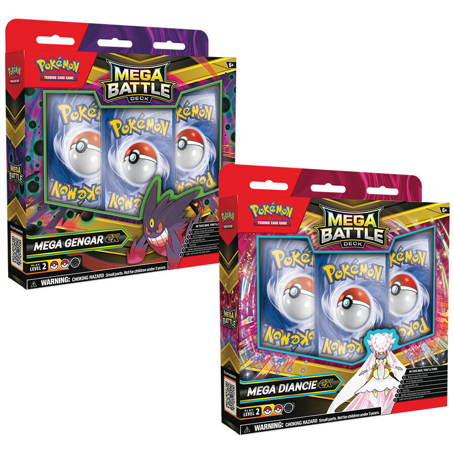 Pokemon TCG: Mega Battle Deck - Mega Gengar or Diancie ex