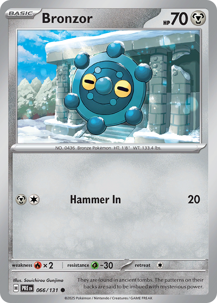 Bronzor - 066/131 - Reverse Holofoil