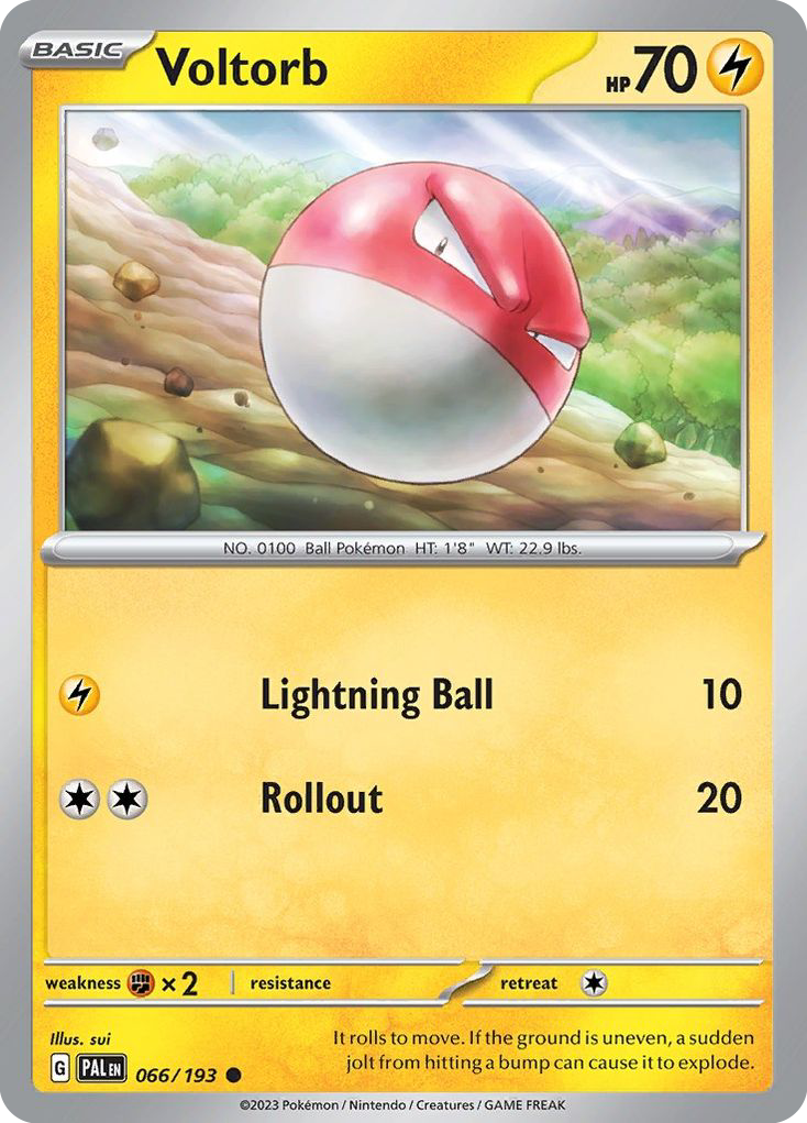 Voltorb - 066/193 - Reverse Holofoil