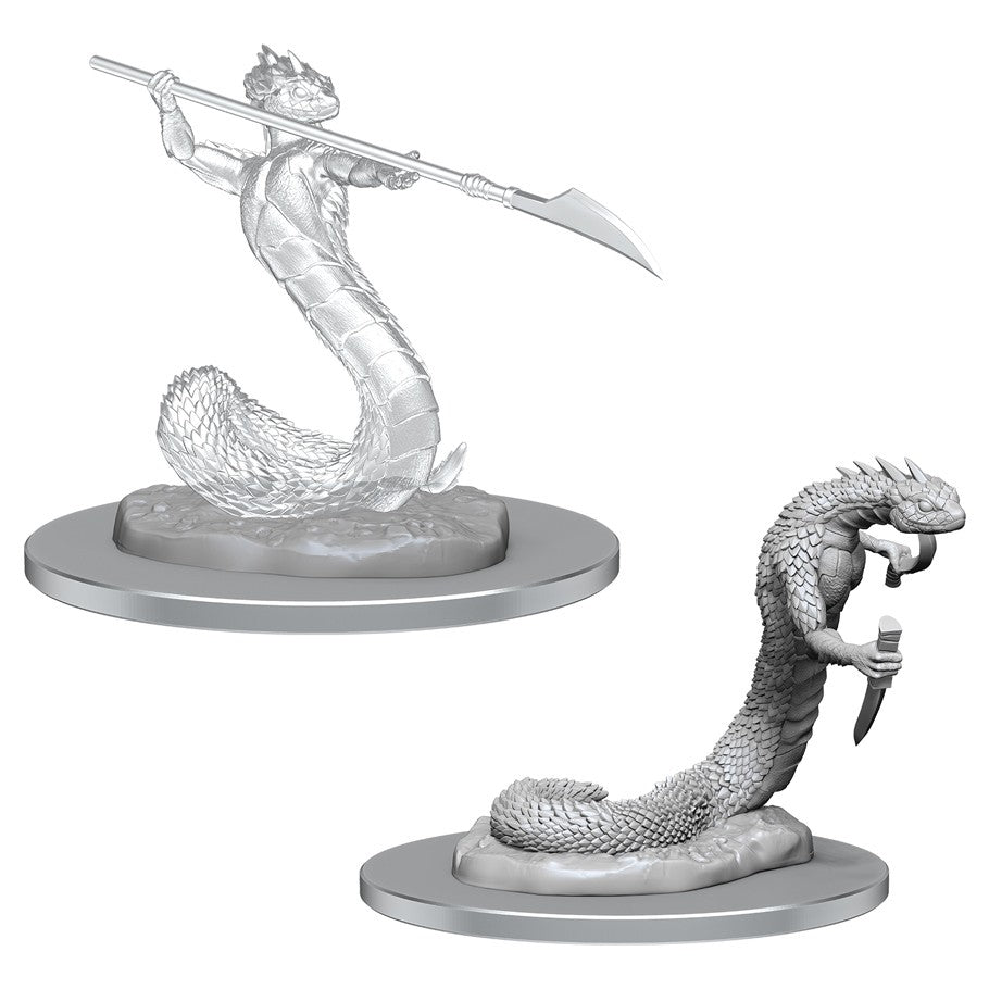 Critical Role Serpentfolk & Serpentfolk Ghost Miniatures