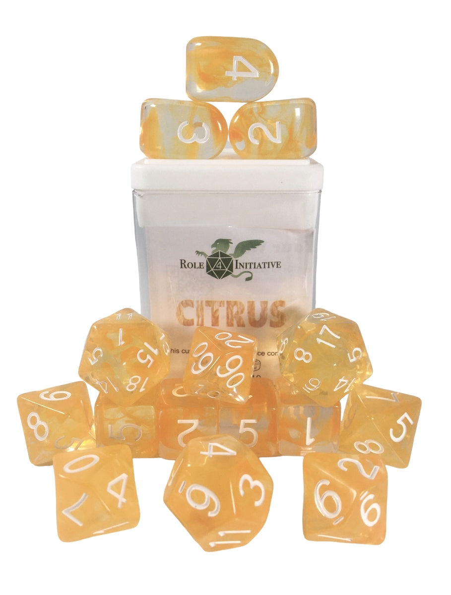 R4I Diff Citrus/White 15pc Set