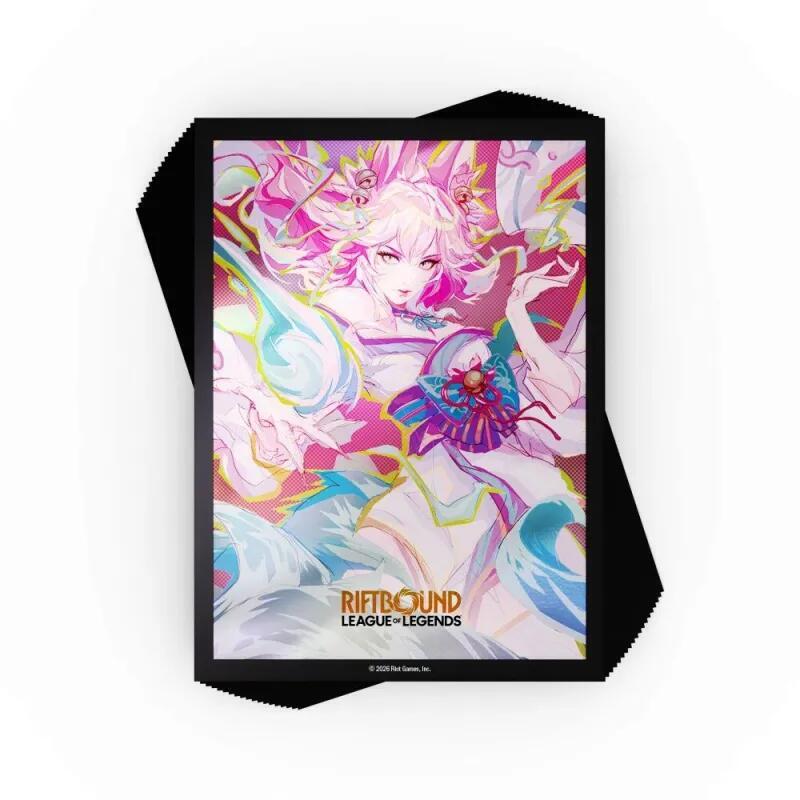Riftbound - League of Legends TCG: Spiritforged -  "Spirit Blossom Ahri" - Card Sleeves (100)