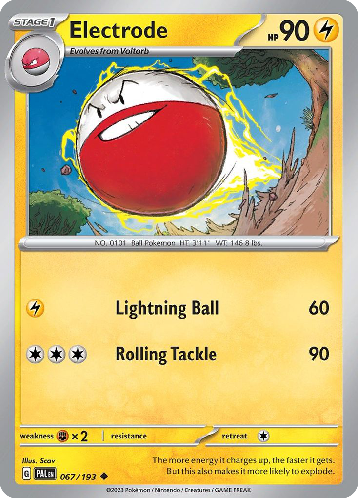 Electrode - 067/193 - Reverse Holofoil