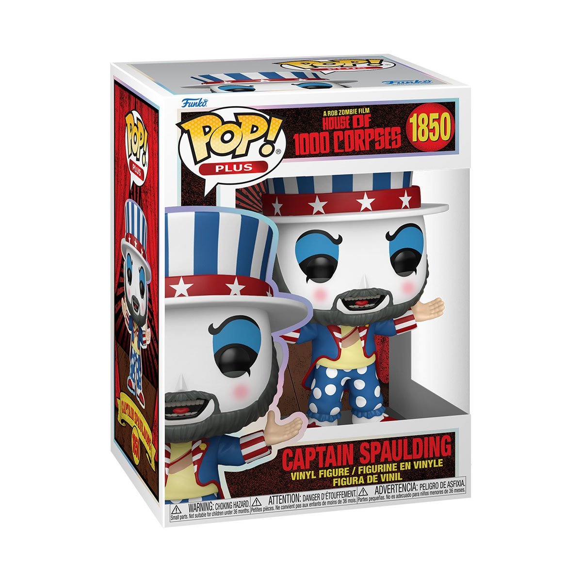 Pop Plus House Of Thousand Corpses Capt Spaulding Figure