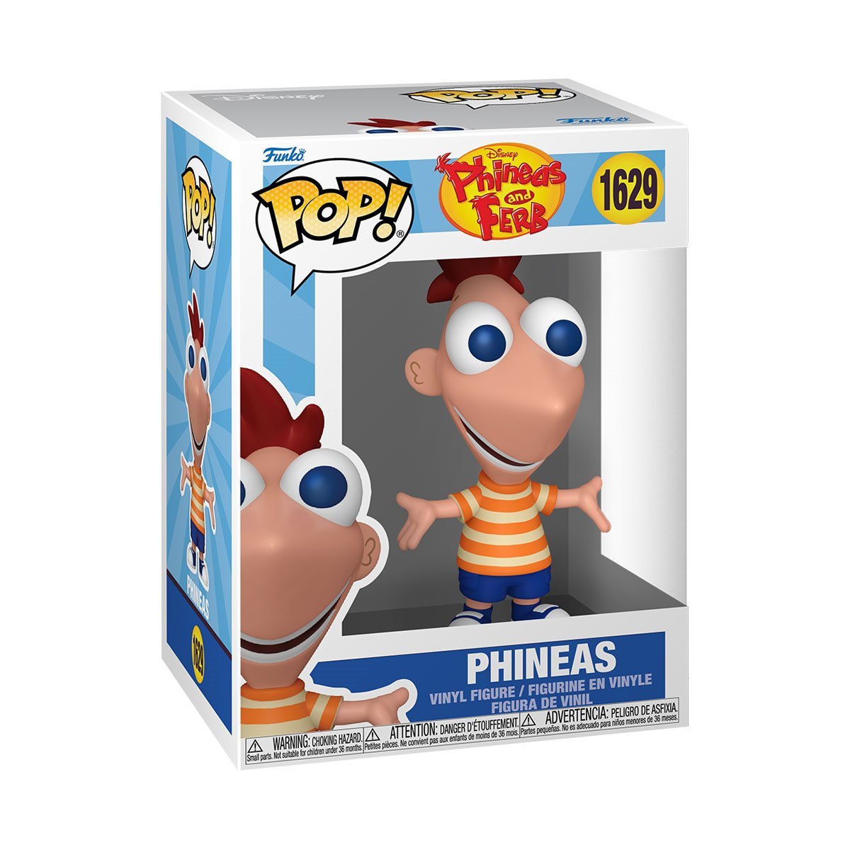 Pop Disney Phineas And Ferb Phineas Figure