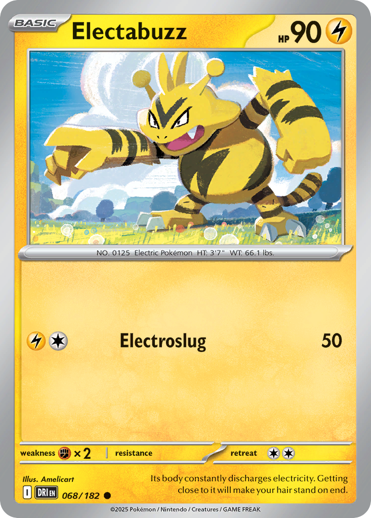 Electabuzz - 068/182 - Reverse Holofoil