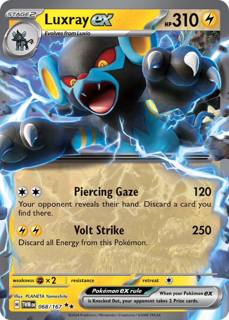 Luxray ex  - 068/167