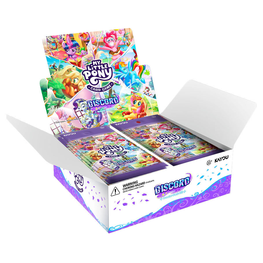 My Little Pony TCG: Discord!!! Booster Display