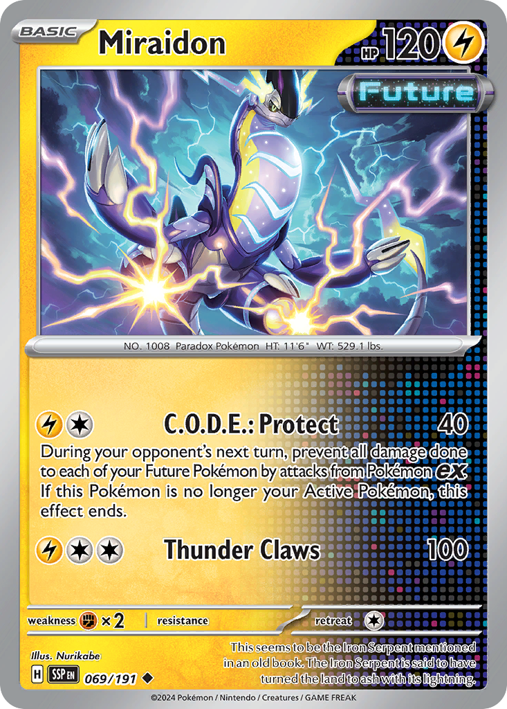 Miraidon - 069/191 - Reverse Holofoil