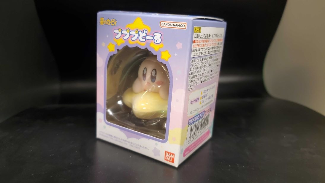 Bandai Shokugan Flocky Doll: Kirby PuPuPu Flocked Doll