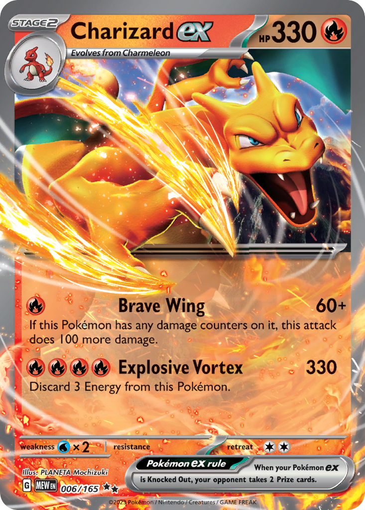 Charizard ex  - 006/165