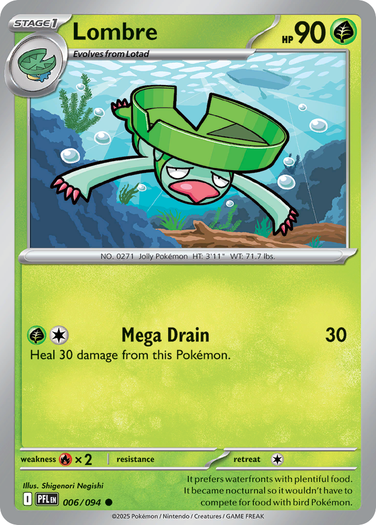 Lombre - 006/094 - Reverse Holofoil