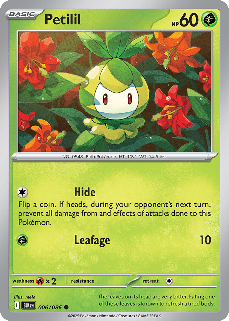 Petilil (Master Ball Pattern) - 006/086