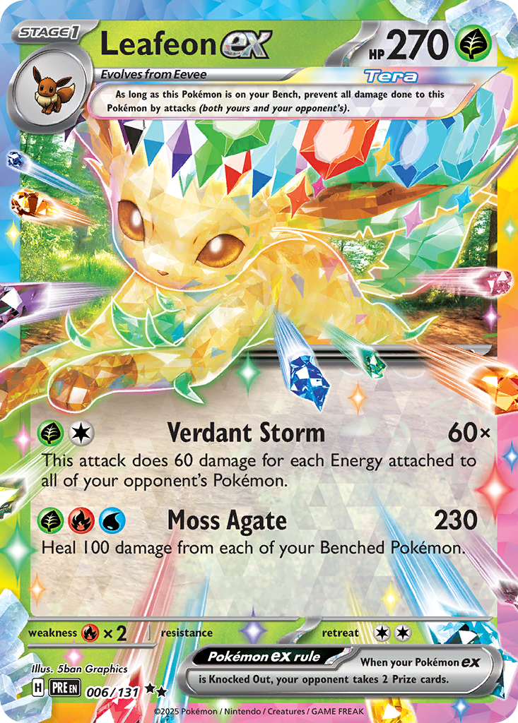 Leafeon ex  - 006/131