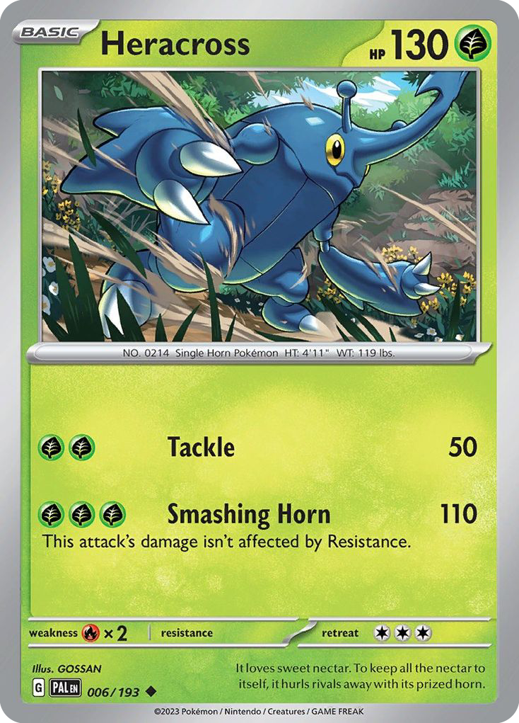 Heracross  - 006/193 - Reverse Holofoil