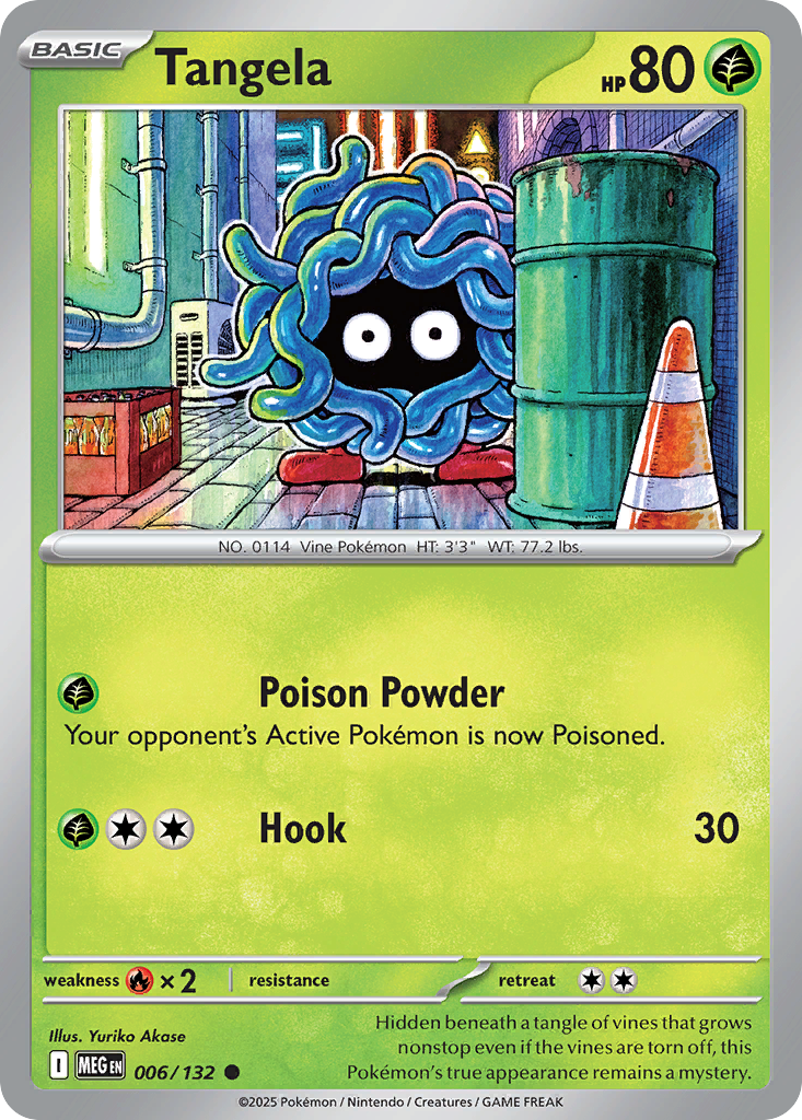 Tangela - 006/132 - Reverse Holofoil