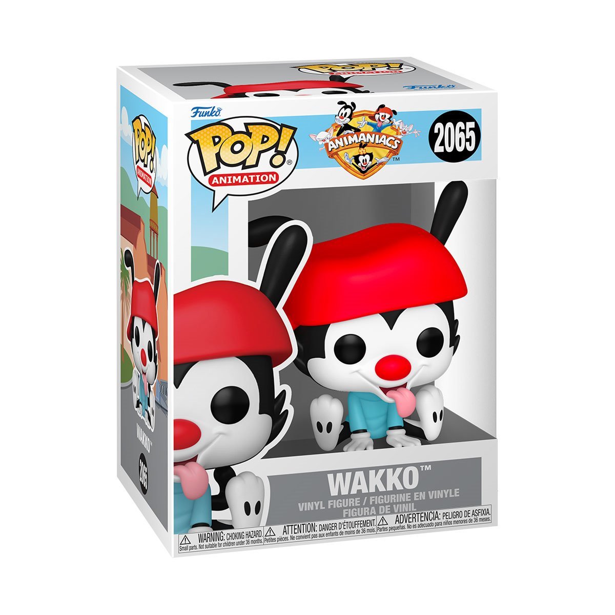 Pop Animation Animaniacs Wakko Figure