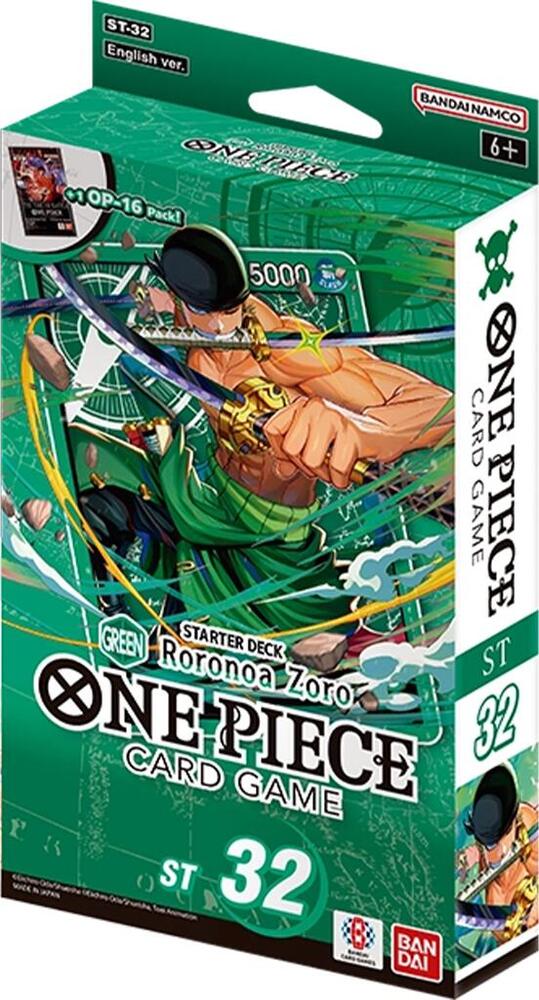One Piece TCG: Green - Roronoa Zoro Starter Deck (ST-32)