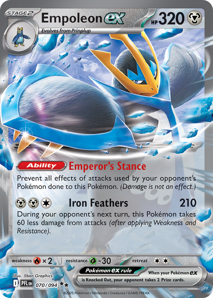 Empoleon ex  - 070/094