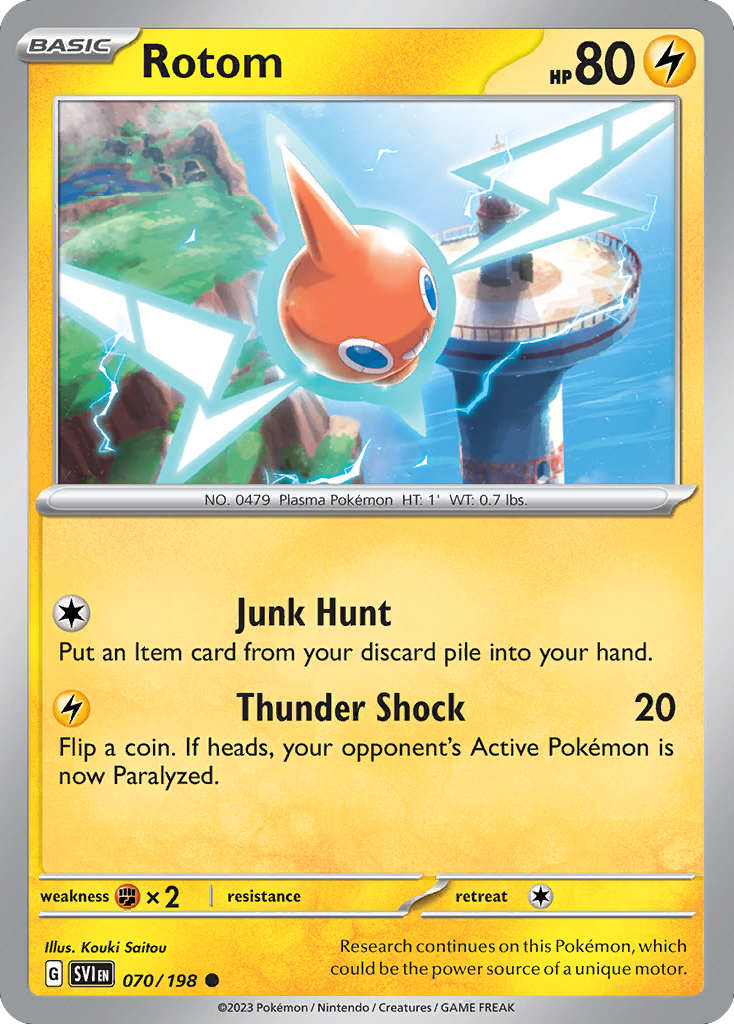 Rotom  - 070/198 - Reverse Holofoil
