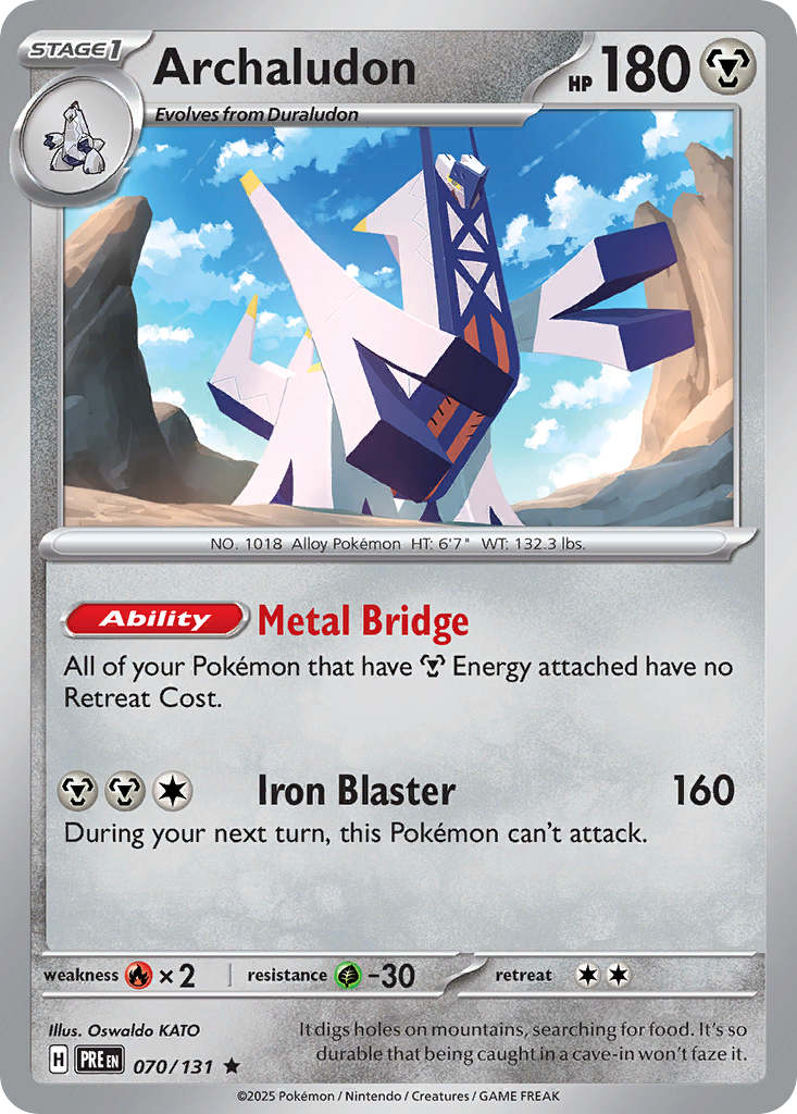 Archaludon - 070/131 - Reverse Holofoil