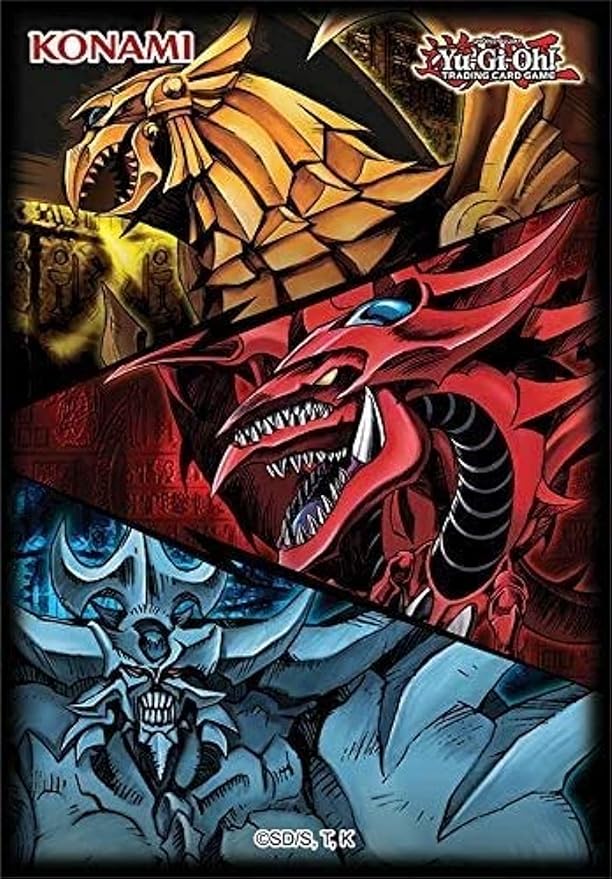 Slifer, Obelisk, & Ra Card Sleeves - 50ct Sealed