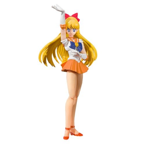 Pretty Guardian Sailor Moon Sailor Venus Animation Color Edition S.H.Figuarts Action Figure