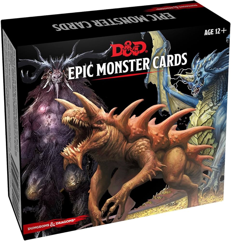 D&D 5/E Epic Monster Cards