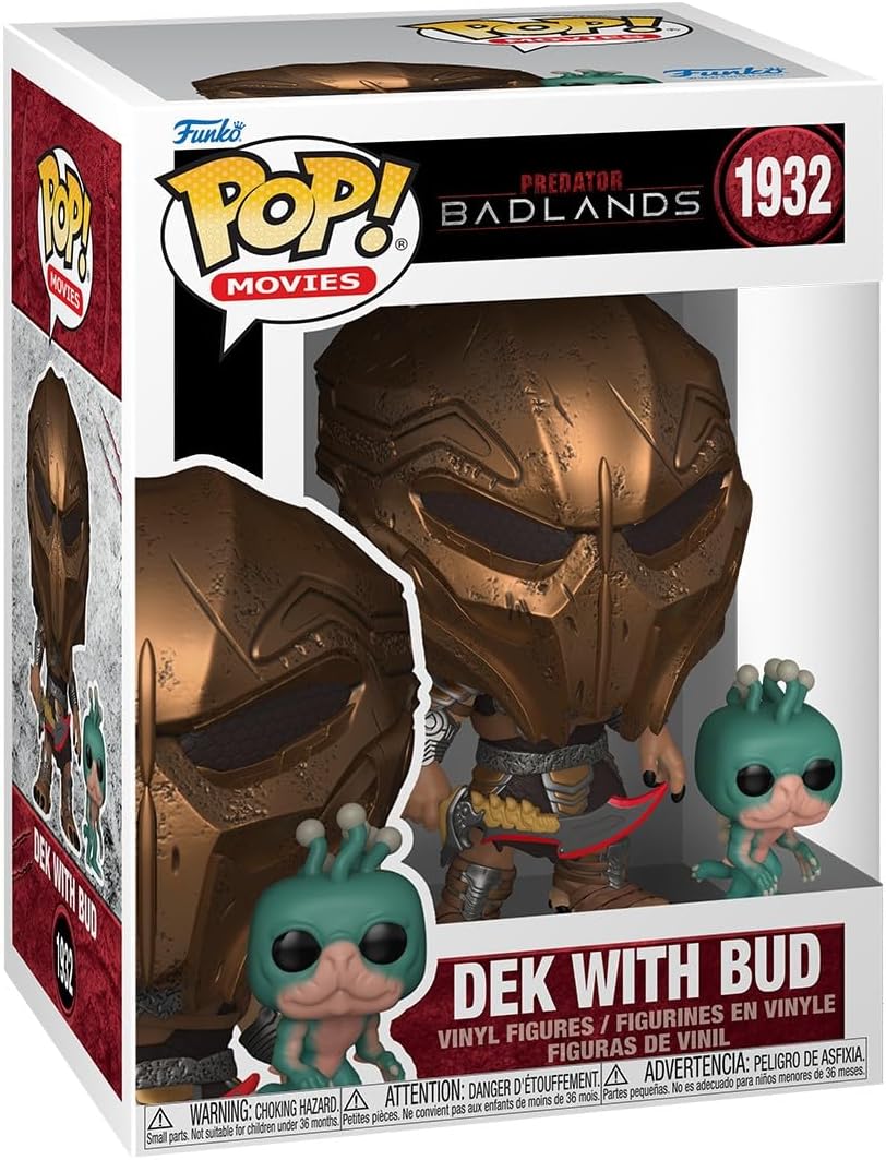 Predator Badlands Dek with Bud Funko Pop! Vinyl Figure and Buddy #1932