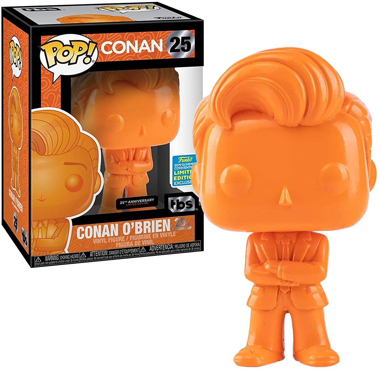 Funko POP! - Conan O'Brien #25 (Orange) (2019 Funko Summer Convention) (25th Anniversary)