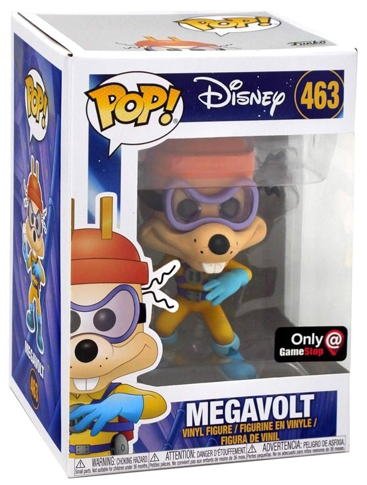 Funko POP! Disney's Darkwing Duck: Megavolt #463 (GameStop Exclusive)
