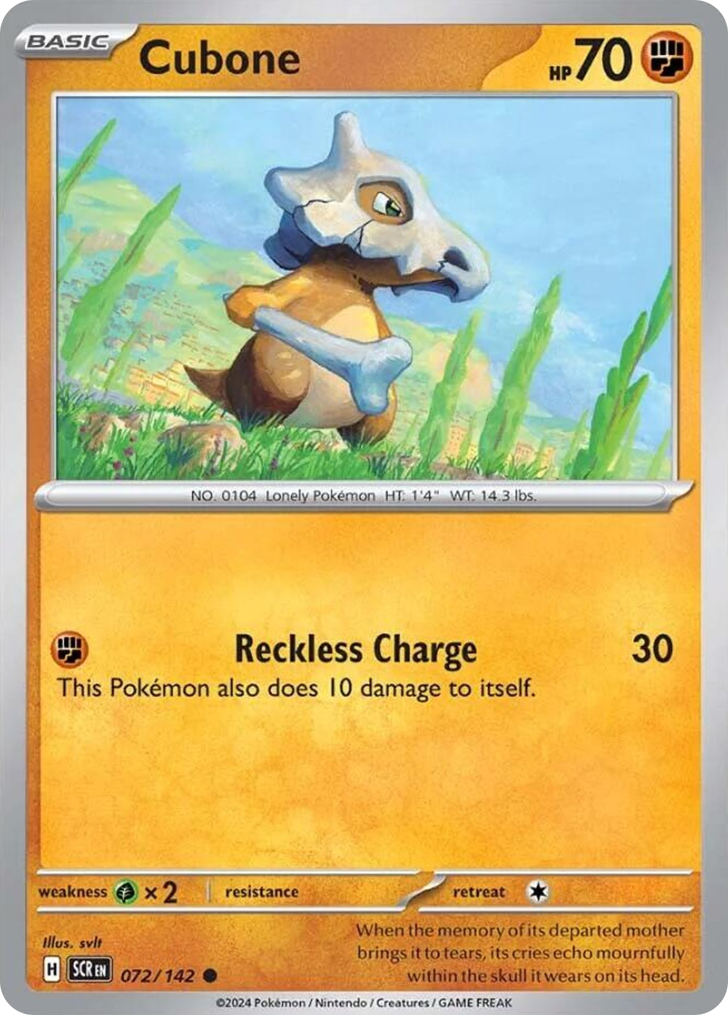Cubone - 072/142