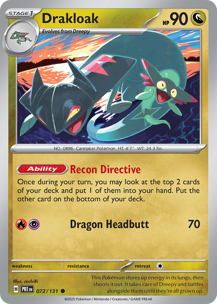 Drakloak (Master Ball Pattern) - 072/131