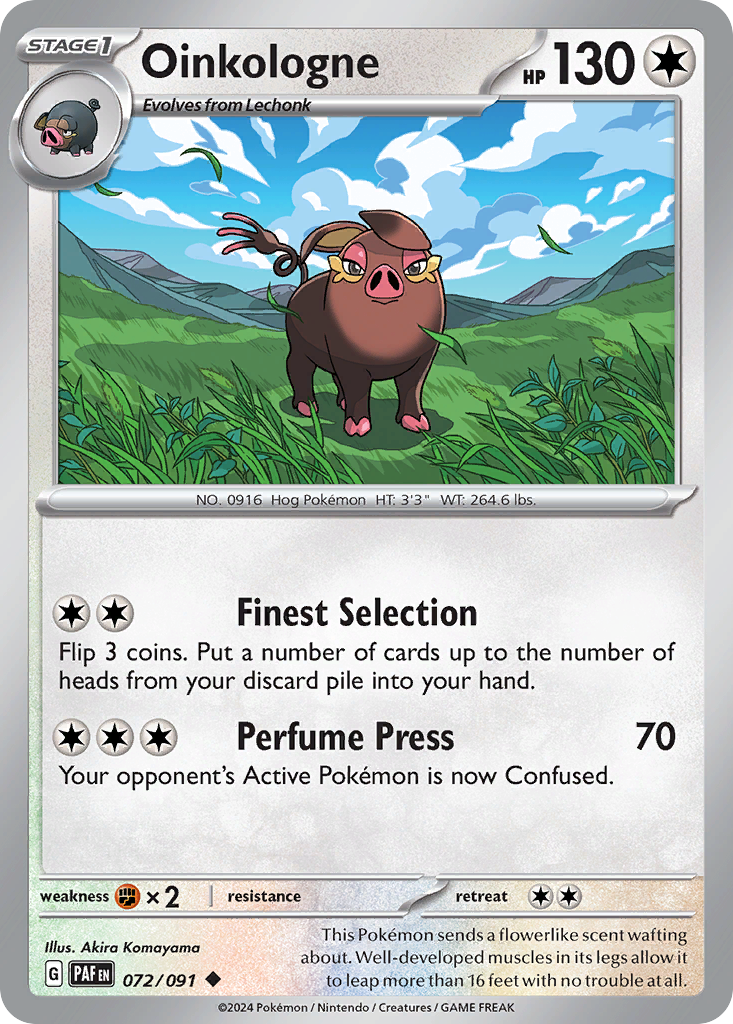 Oinkologne - 072/091 - Reverse Holofoil
