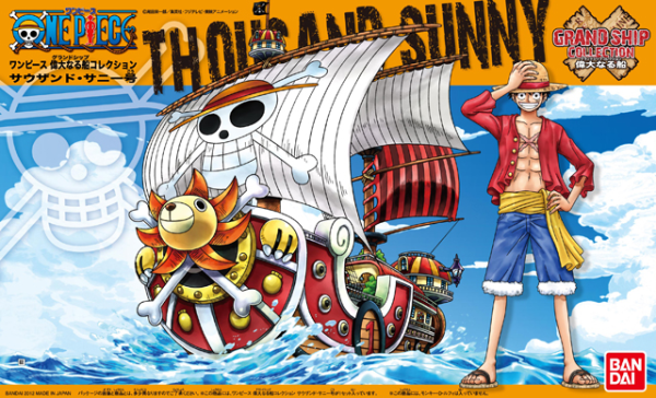 One Piece #01 Thousand Sunny Model Kit Grand Ship Collection