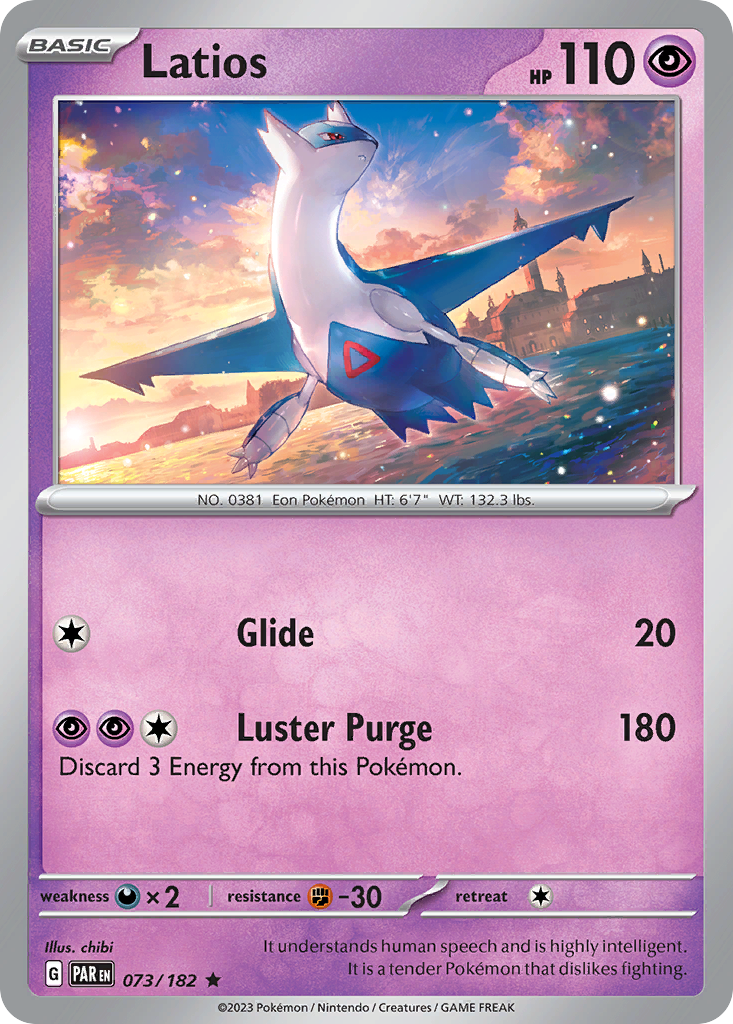 Latios - 073/182 - Reverse Holofoil