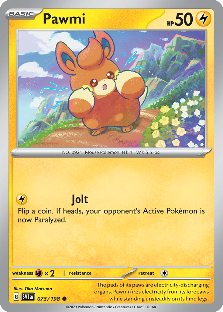 Pawmi  - 073/198 - Reverse Holofoil