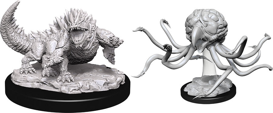Dungeons & Dragons: Nolzur's Marvelous Unpainted Miniatures - W11 Grell & Basilisk
